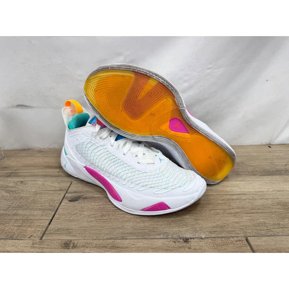 Jordan Luka 1 Imaginarium White Orange Blue DN1772-164 Mens 10.5 Basketball